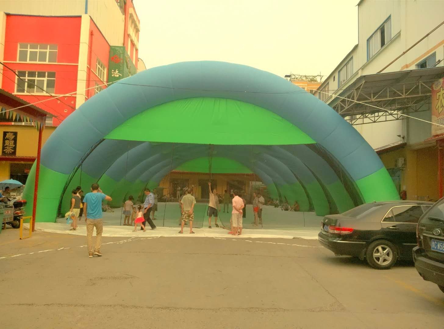 吉利绿色应急帐篷
